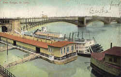Eads Bridge Postcard