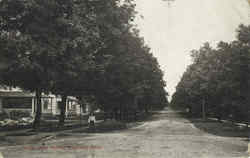 North Main Street Postcard