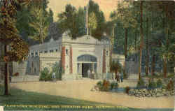 Carnivora Building , Overton Park Postcard