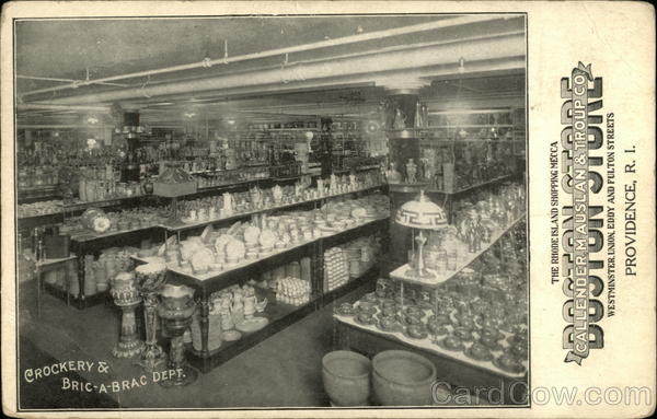 Callender M Auslan Troup Co. Boston Store Providence Rhode Island