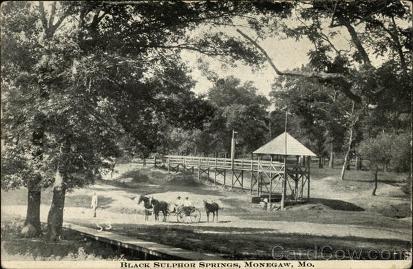 Black Sulphor Springs Monegaw Missouri
