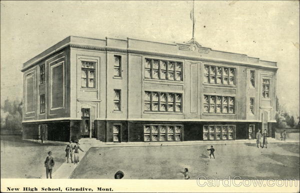 New High School and Grounds Glendive Montana