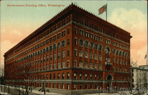 Government Printing Office Washington District of Columbia