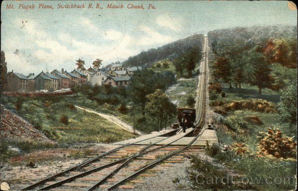 Mt Pisgah Plane, Switchbace RR Jim Thorpe Pennsylvania