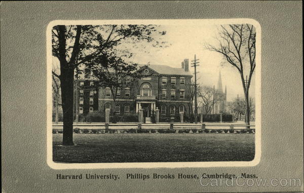 Harvard University, Phillips Brooks House Cambridge Massachusetts