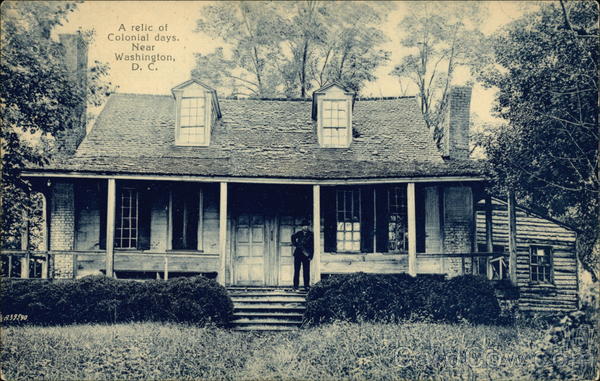 A Relic of Colonial Days Washington District of Columbia