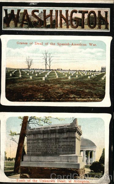 Views of Arlington National Cemetery Virginia