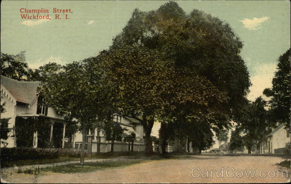 Champlin Street Wickford Rhode Island