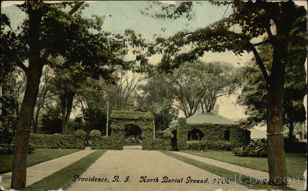 North Burial Ground - Main Entrance Providence Rhode Island