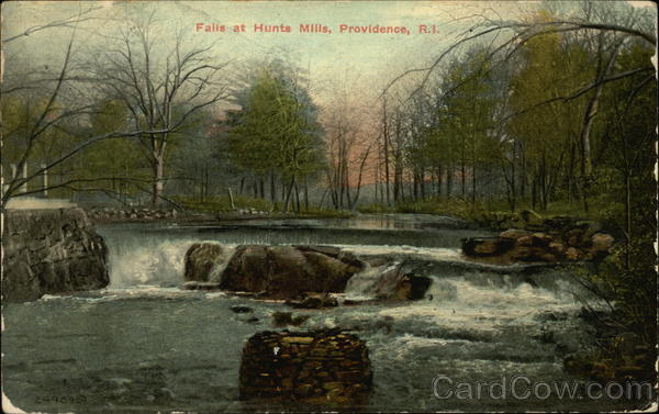 Falls at Hunts Mills Providence Rhode Island