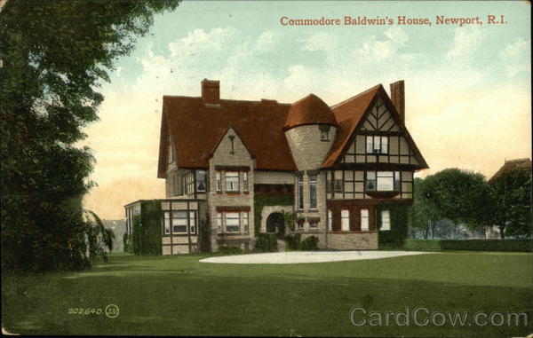 Commodore Baldwin's House Newport Rhode Island
