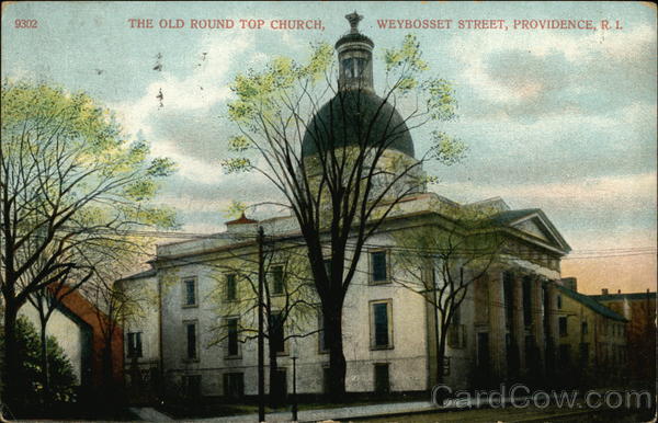The Old Round Top Church, Weybosset Street Providence Rhode Island