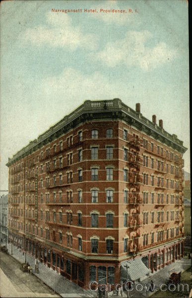 Narragansett Hotel Providence Rhode Island