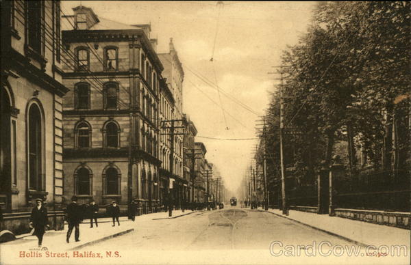 Hollis Street Halifax NS Canada Nova Scotia