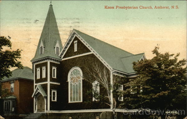 Knox Presbyterian Church Amherst NS Canada Nova Scotia
