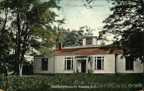 Sam Slick House Windsor NS Canada Nova Scotia