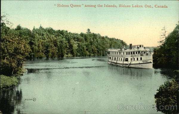 Rideau Queen Among the Islands Rideau Lakes Canada