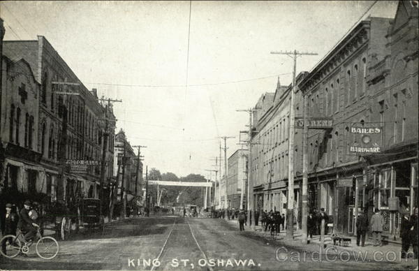 King Street Oshawa ON Canada Ontario