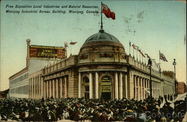 Winnipeg Industrial Bureau Building MB Canada Manitoba