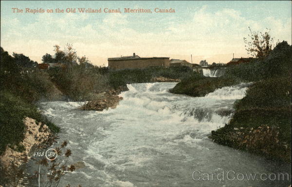 The Rapids on the Old Welland Canal Merritton Canada