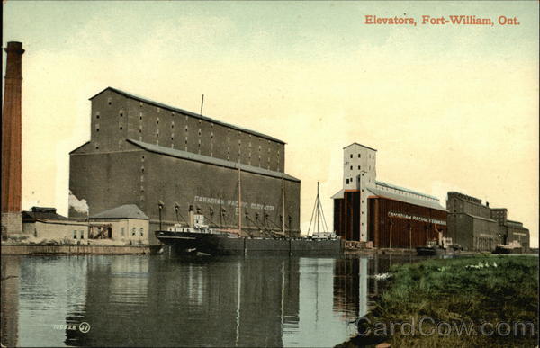 Grain Elevators Fort William ON Canada Ontario