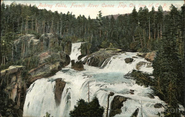 Aubrey Falls, French River Canoe Trip ON Canada Ontario