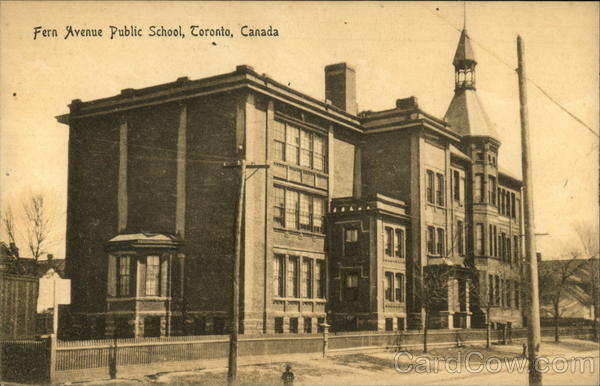 Fern Avenue Public School Toronto Canada Ontario