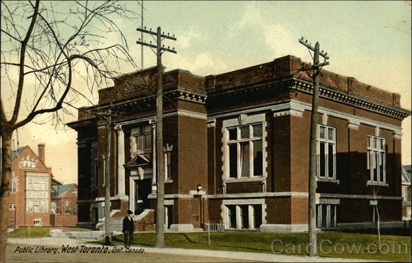 Public Library West Toronto Canada Ontario