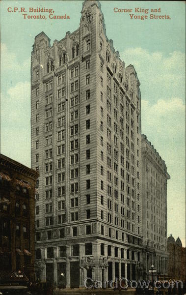 C.P.R. Building Toronto Canada Ontario