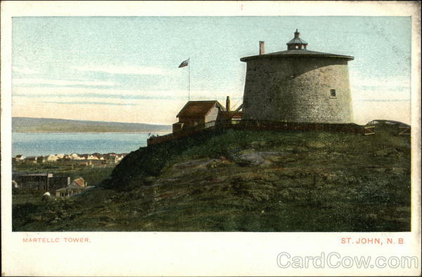 Martello Tower Saint John NB Canada New Brunswick