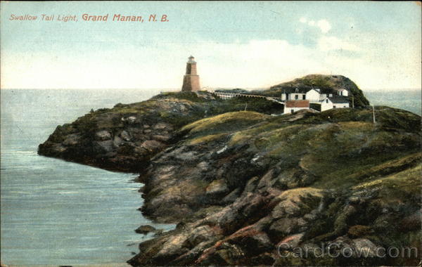 Swallow Tail Light Grand Manan NB Canada New Brunswick