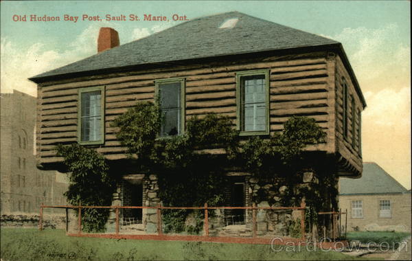 Old Hudson Bay Post Sault Ste. Marie Canada Ontario