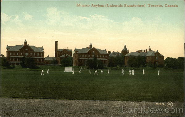 Mimico Asylum ( Lakeside Sanatorium) Toronto Canada