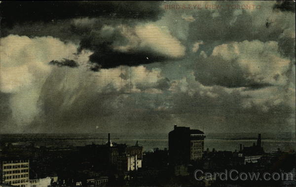 Bird's Eye View Toronto Canada Ontario