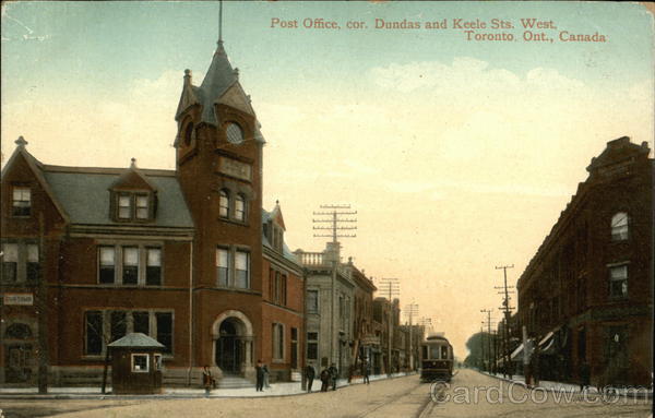 Post Office, Corner of Dundas and Keele Streets West Toronto Canada