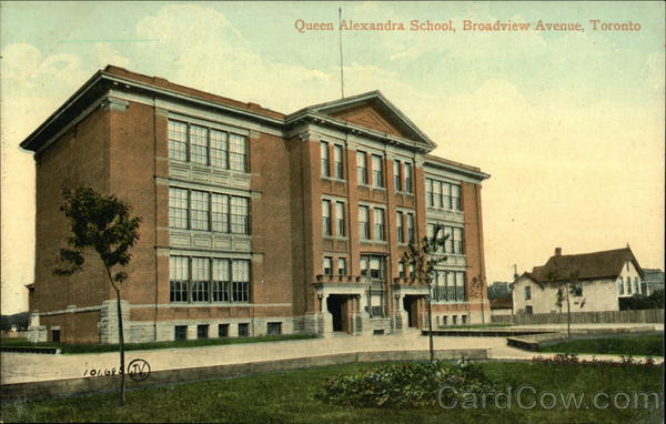 Queen Alexandra School, Broadview Avenue Toronto Canada