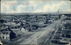 View from Columbian High School La Junta, CO Postcard Postcard