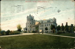 Masonic Home and Grounds Springfield, OH Postcard Postcard