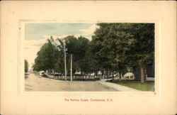 The Perkins Estate Contoocook, NH Postcard Postcard