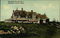 The Rocks, Residence of Henry Clews Newport, RI Postcard Postcard
