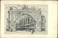 Outlet Tribute, Old Home Week Postcard