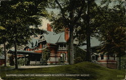 The Late Mark Twain's Residence, Farmington Avenue Postcard
