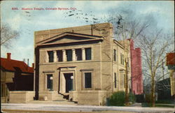 Masonic Temple Colorado Springs, CO Postcard Postcard