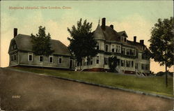 Memoria Hospital New London, CT Postcard Postcard