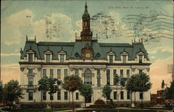 City Hall East St. Louis, IL Postcard Postcard
