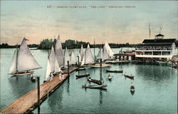 Oregon Yacht Club - The Oaks Postcard