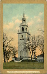 Evacuation Monument Dorchester Heights, MA Postcard Postcard