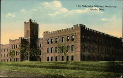 The Nebraska Military Academy Lincoln, NE Postcard Postcard
