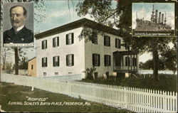 "Richfield", Admiral Schley's Birthplace Frederick, MD Postcard Postcard