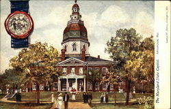 The Maryland State Capitol Postcard